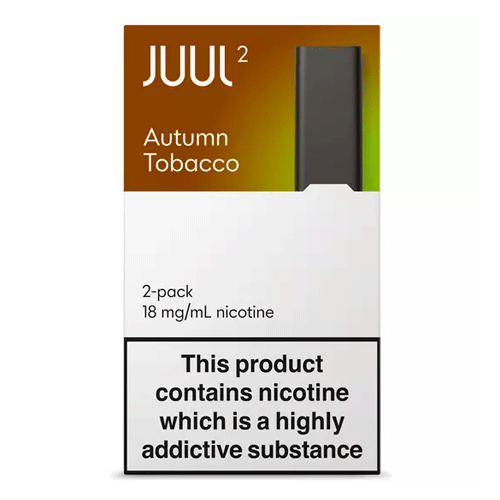 JUUL2 Autumn Tobacco Pods 18mg (Pack of 2 Refill Cartridges) - UK Authentic